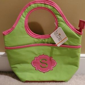 Monogram "S" Lunch Tote